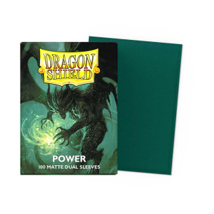 Dragon Shield: Matte Dual Sleeves - Power